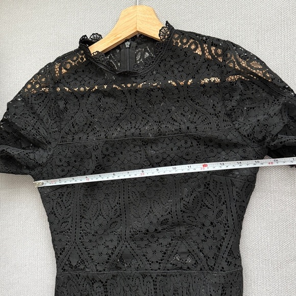 Lulu's Remarkable Lace Dress, Black, Size XS - Picture 5 of 10